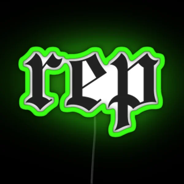 Rep RGB Neon Sign
