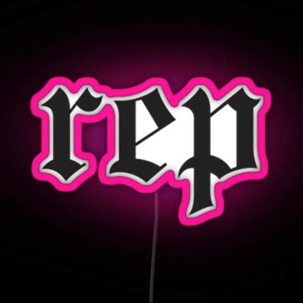 Rep RGB Neon Sign
