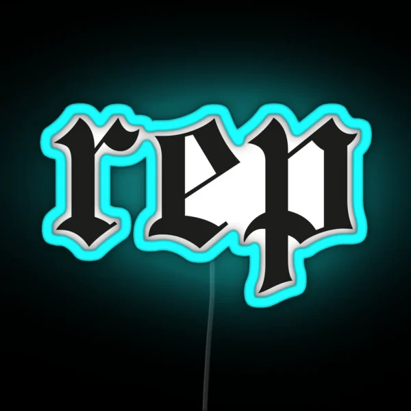 Rep RGB Neon Sign