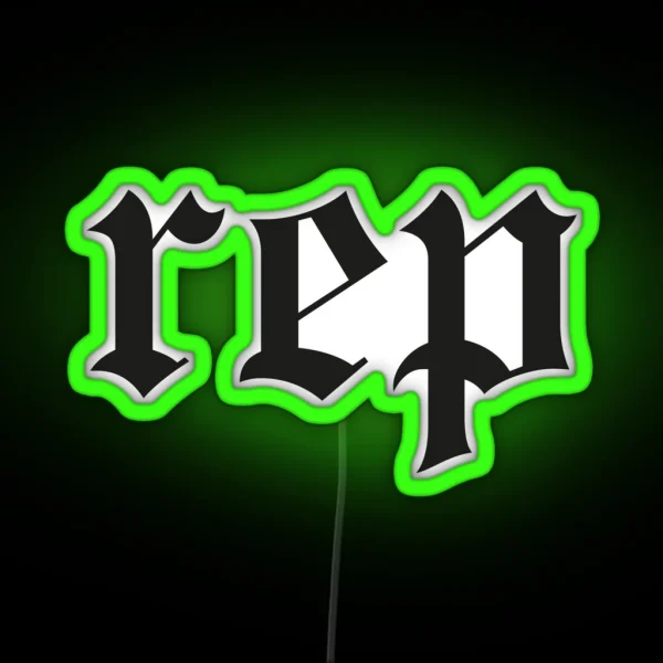 Rep RGB Neon Sign