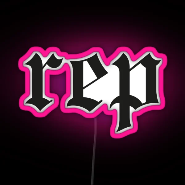 Rep RGB Neon Sign