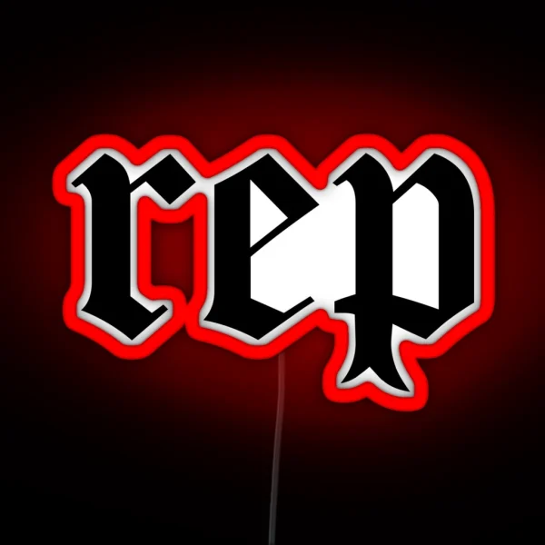 Rep RGB Neon Sign