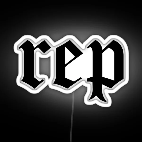 Rep RGB Neon Sign