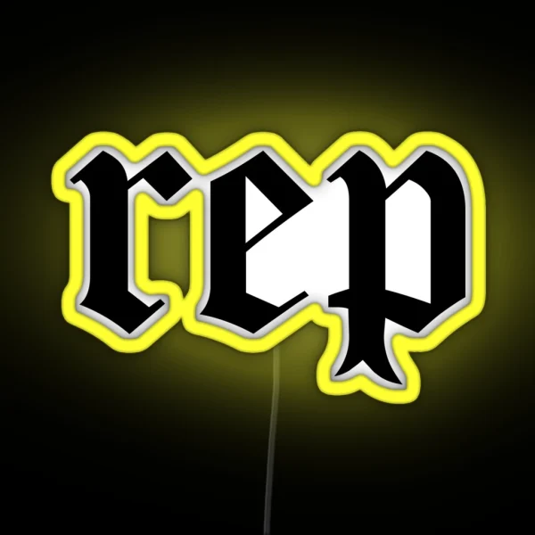 Rep RGB Neon Sign