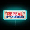 Prohibition Reform Movement Decorative LED Neon Sign for Home Bar