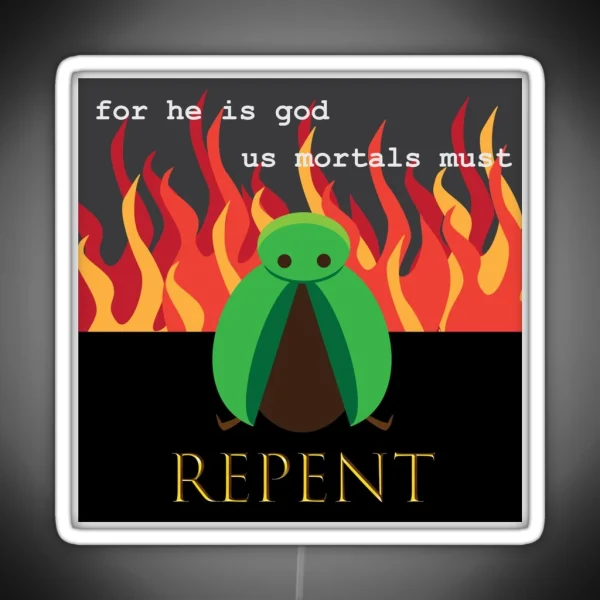 Repent RGB Neon Sign