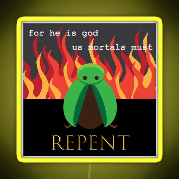 Repent RGB Neon Sign