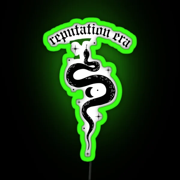 Reputation Era RGB Neon Sign
