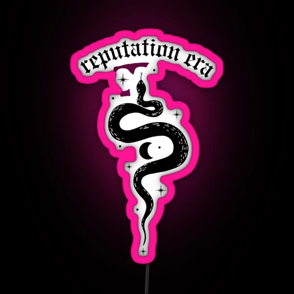 Reputation Era RGB Neon Sign