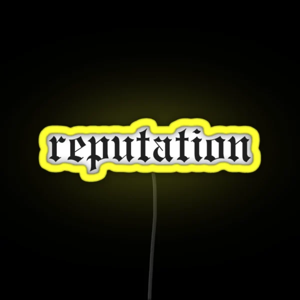 Reputation RGB Neon Sign