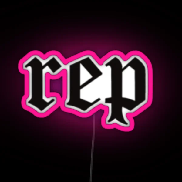 Reputation RGB Neon Sign