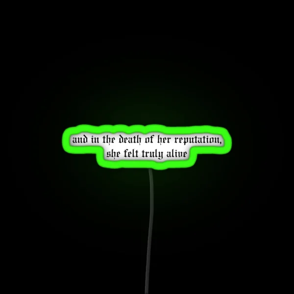 Reputation RGB Neon Sign