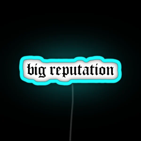 Reputation RGB Neon Sign