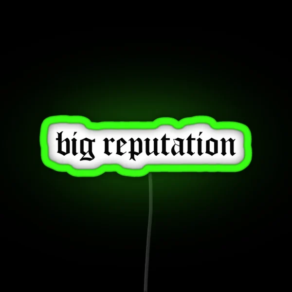 Reputation RGB Neon Sign