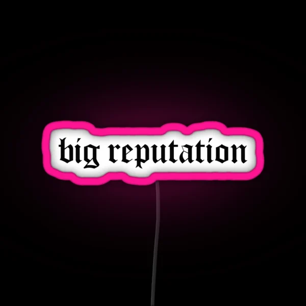 Reputation RGB Neon Sign