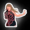 RGB Neon Sign: Reputation in Motion for Eras Tour Arm