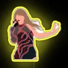 RGB Neon Sign Art Display for The Eras Tour Reputation