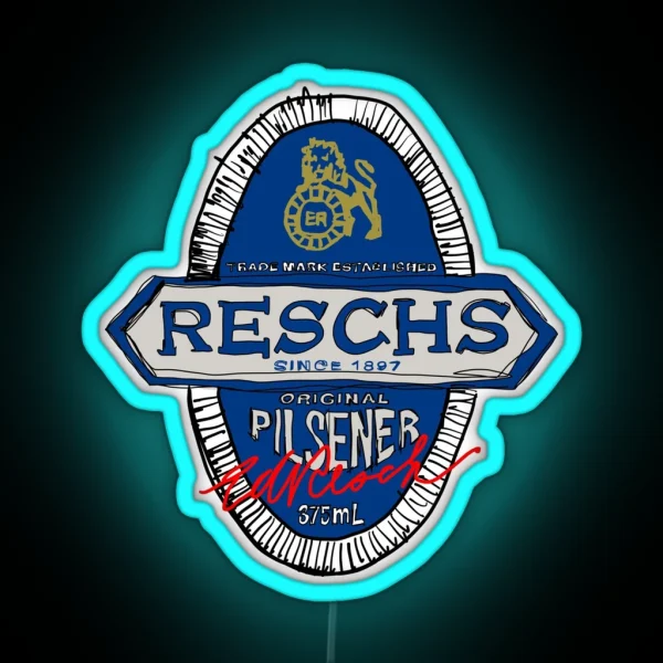 Reschs Pop RGB Neon Sign