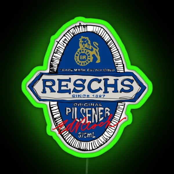 Reschs Pop RGB Neon Sign