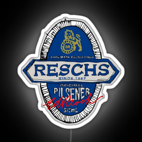 Reschs Pop RGB Neon Sign