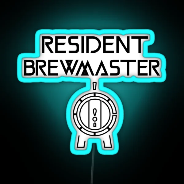 Resident Brewmaster RGB Neon Sign