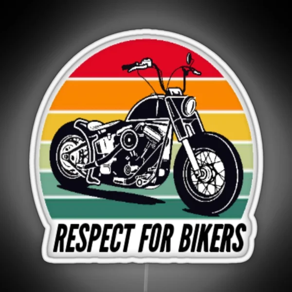 Respect For Bikers RGB Neon Sign