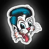 Retro Band Inspired Neon Sign Featuring The Stray Cats Logo
