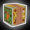 Retro Inspired Drop Dead Fred Box Home Decor LED Sign