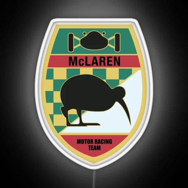 Retro Mclaren Formula One Led RGB Neon Sign