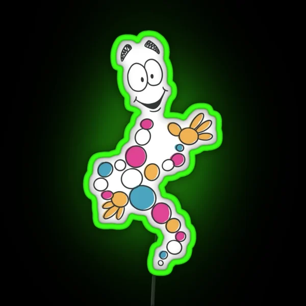 Retro Mr DNA RGB Neon Sign