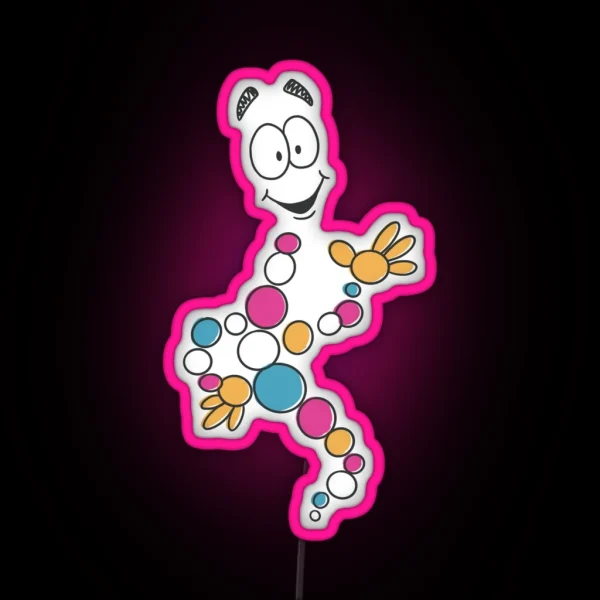 Retro Mr DNA RGB Neon Sign