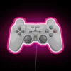 Vintage style retro gaming nostalgia in bright colorful LED glory.