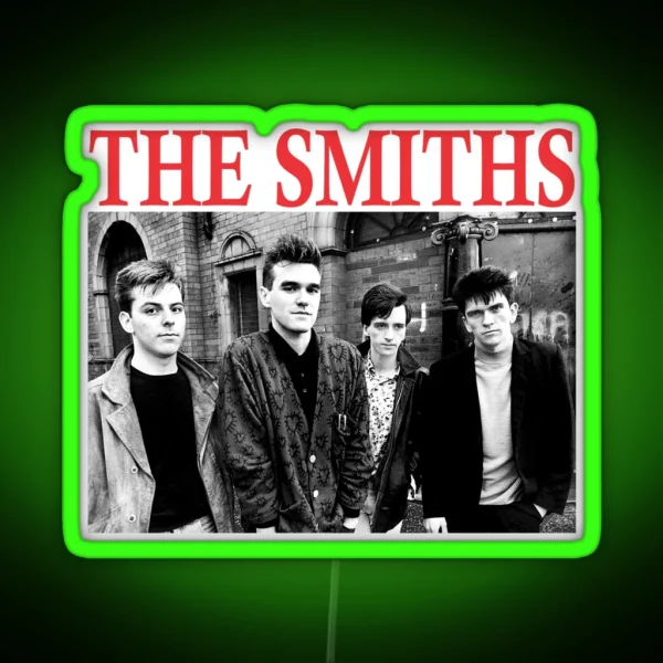 Retro Smiths Duvet Cover Perfect Gift For Fan RGB Neon Sign