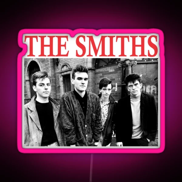 Retro Smiths Duvet Cover Perfect Gift For Fan RGB Neon Sign