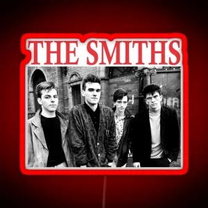 Retro Smiths Duvet Cover Perfect Gift For Fan RGB Neon Sign