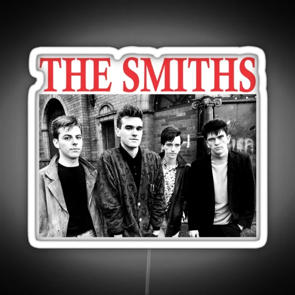 Retro Smiths Duvet Cover Perfect Gift For Fan RGB Neon Sign