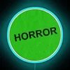 Retro VHS Horror Movie Classic Neon Sign in RGB Color