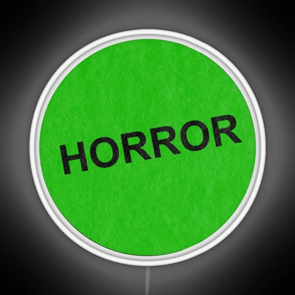 Retro VHS Horror RGB Neon Sign