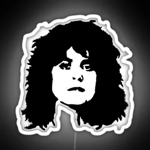 Retro Vintage Retro T Rex Marc Bolan Tribute RGB Neon Sign