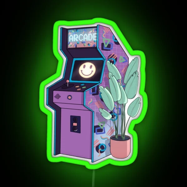 Retrowave Arcade RGB Neon Sign