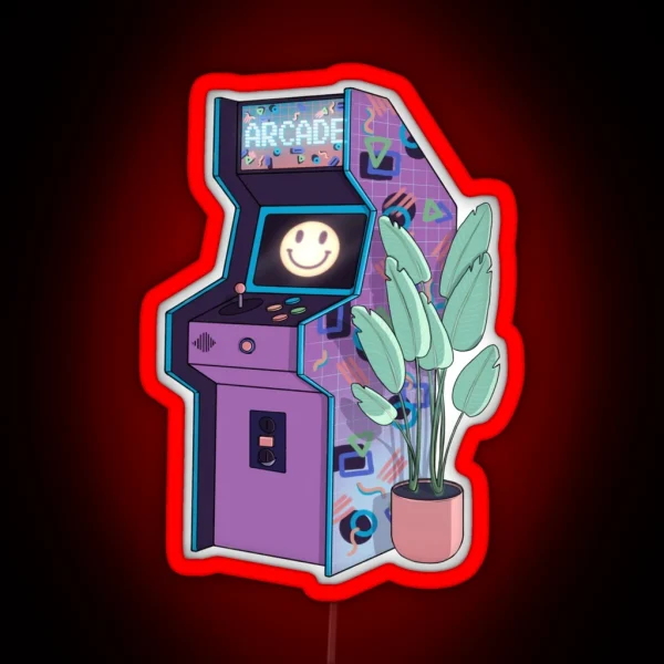 Retrowave Arcade RGB Neon Sign