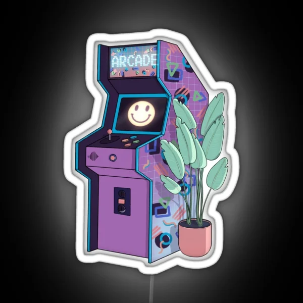 Retrowave Arcade RGB Neon Sign