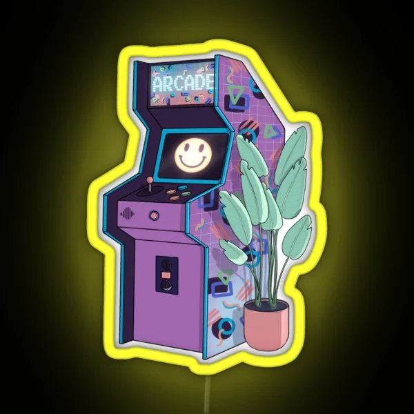 Retrowave Arcade RGB Neon Sign