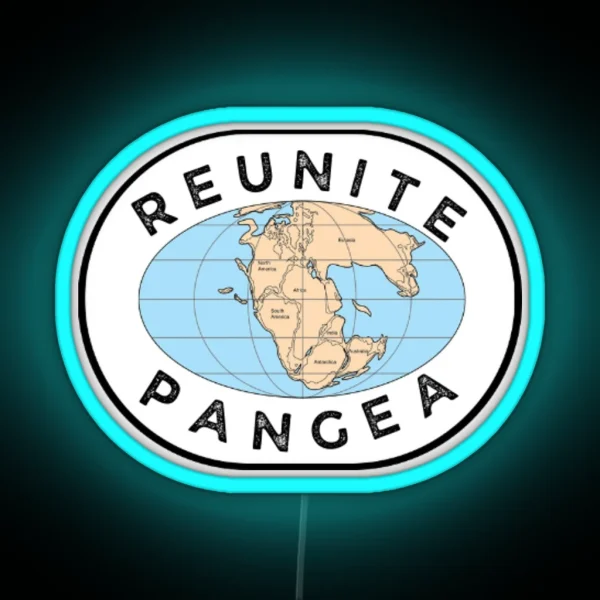 Reunite Pangea Led RGB Neon Sign