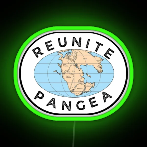 Reunite Pangea Led RGB Neon Sign