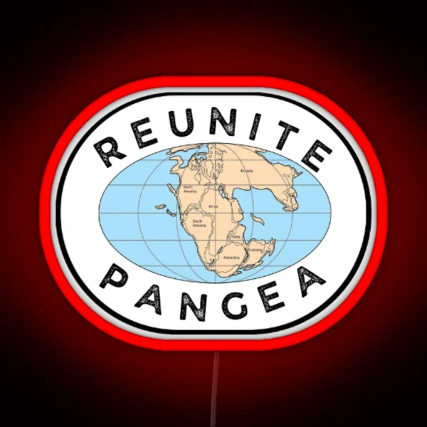 Reunite Pangea Led RGB Neon Sign