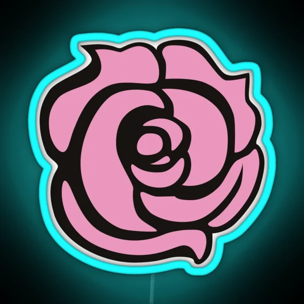 Revolutionary Girl Utena Rose RGB Neon Sign