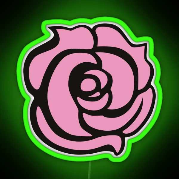 Revolutionary Girl Utena Rose RGB Neon Sign