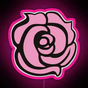 Revolutionary Girl Utena Rose RGB Neon Sign