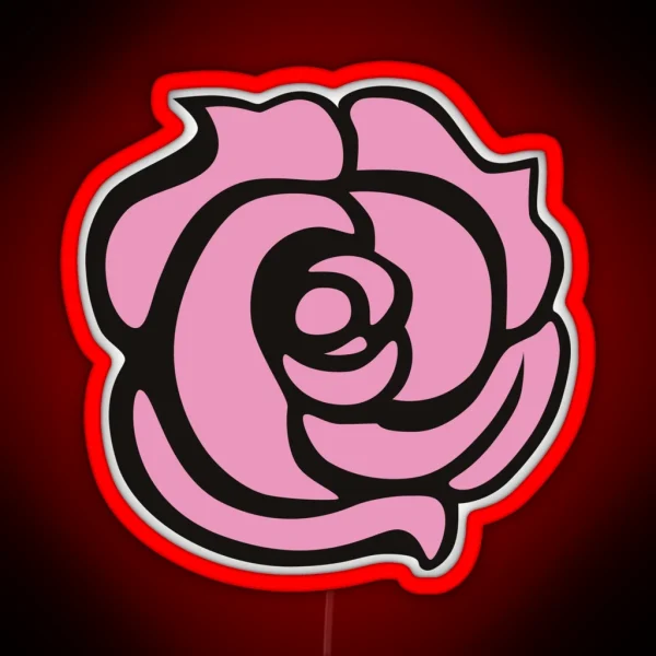 Revolutionary Girl Utena Rose RGB Neon Sign